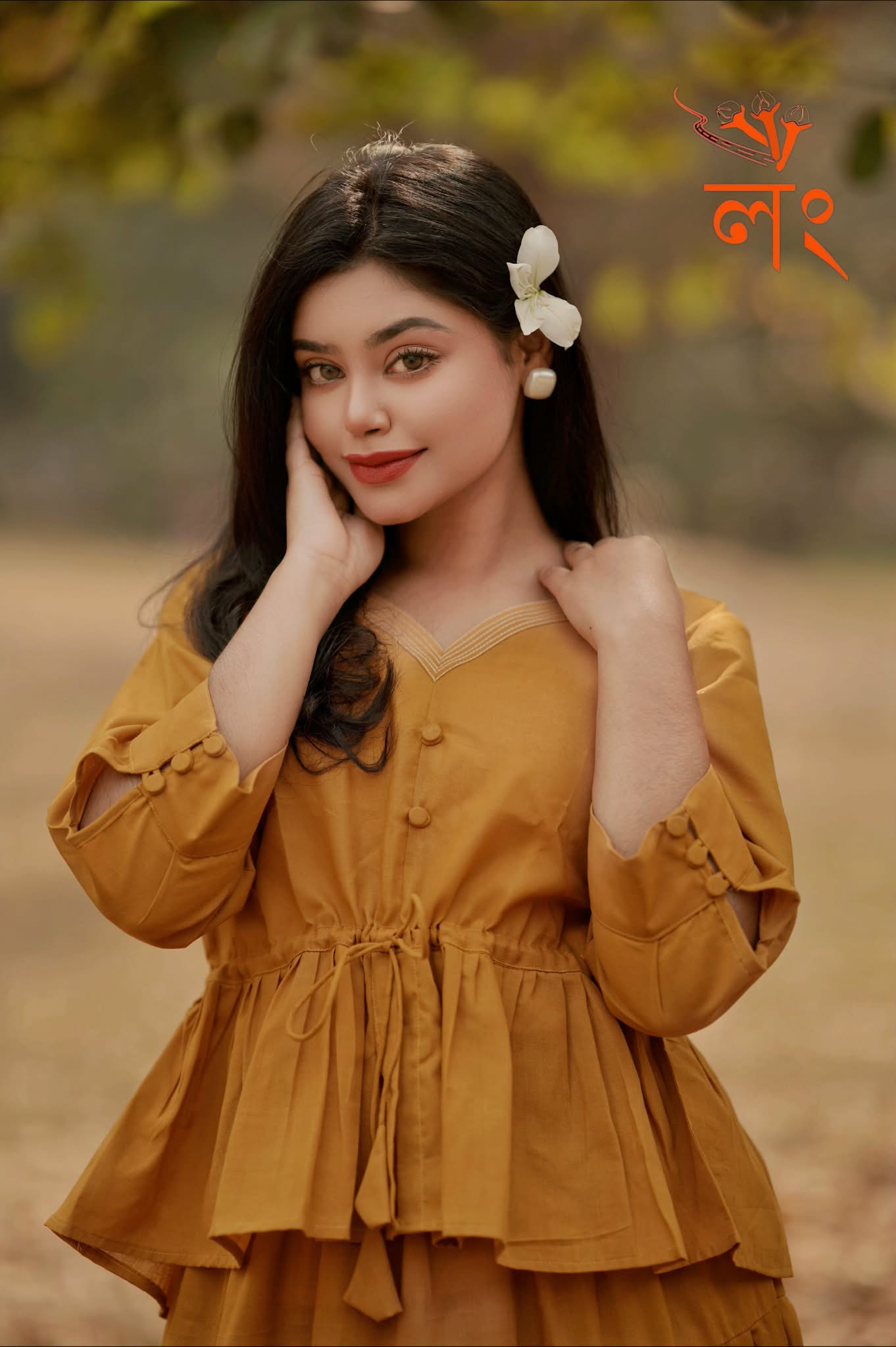 tops - mustard yellow